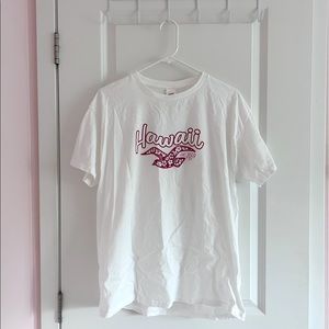 new! from hawaii! hawaii graphic y2k shirt oversized comfy tee